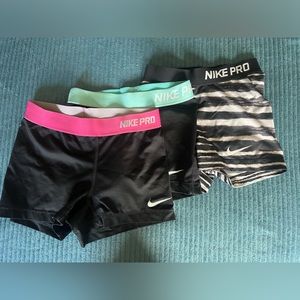 Nike pro short bundle